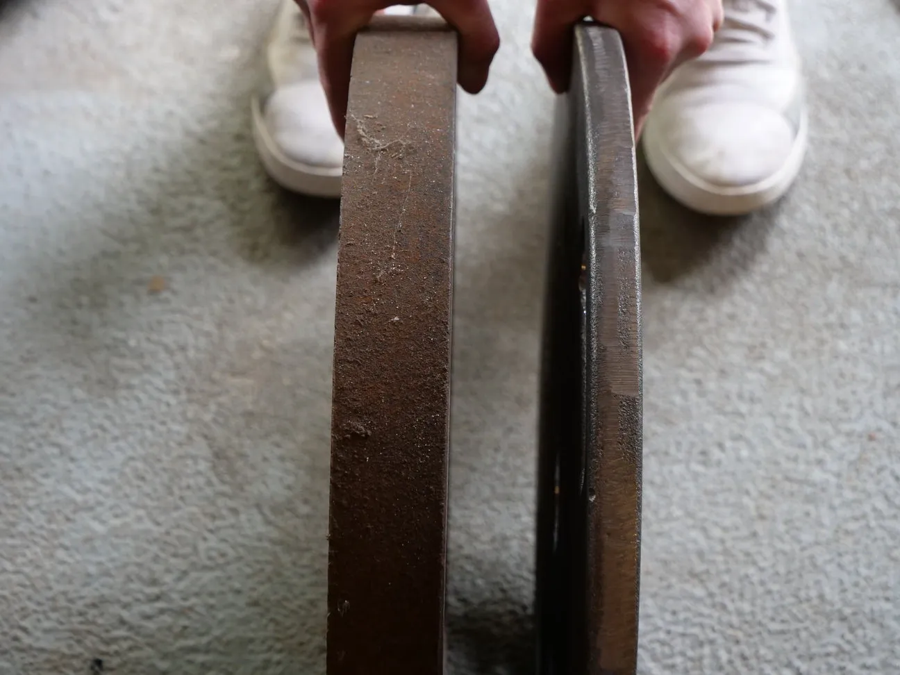 45 LBs Machined Cast Iron Weight Plate Pair