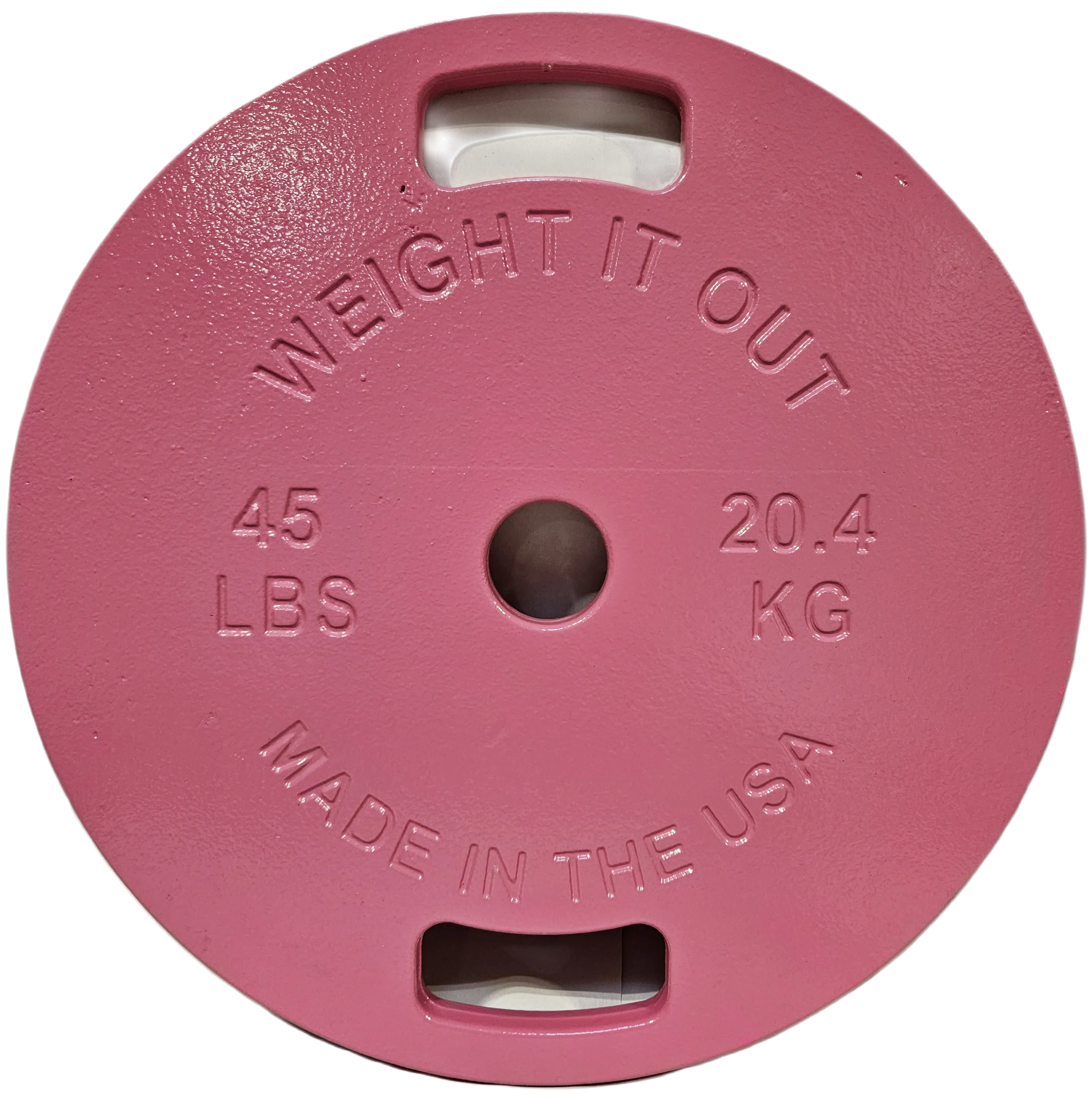45 LBs Machined Cast Iron Weight Plate Pair