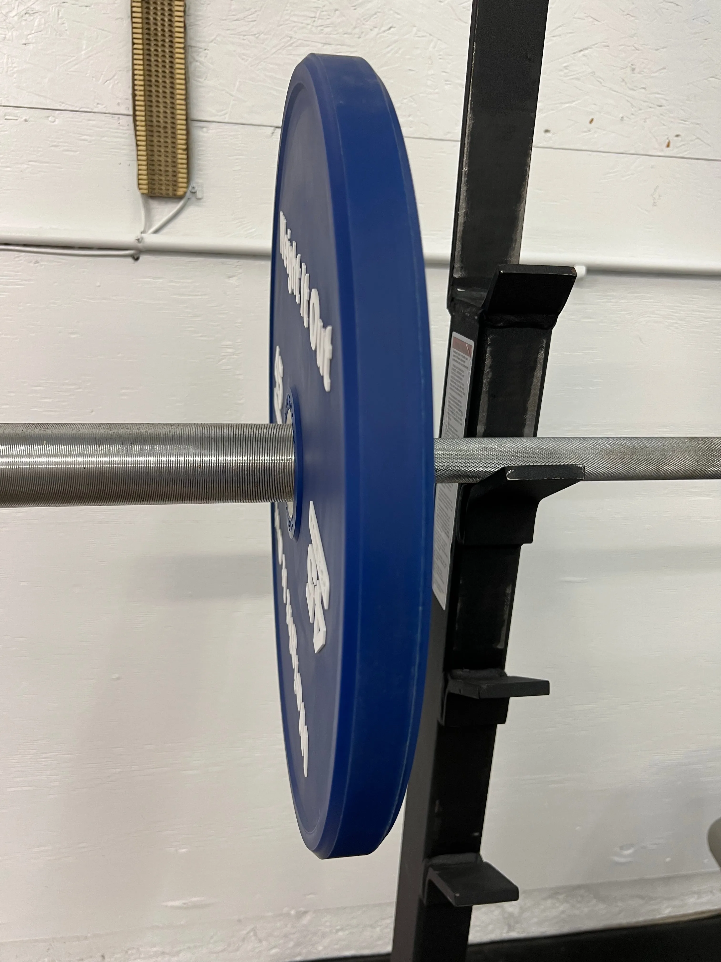 45 Pound Bumper Weight Plate Pair. (Thinnest Bumper Plate Ever!) "Preorder"