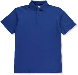 A  Adult School Uniform 3 Button Polo