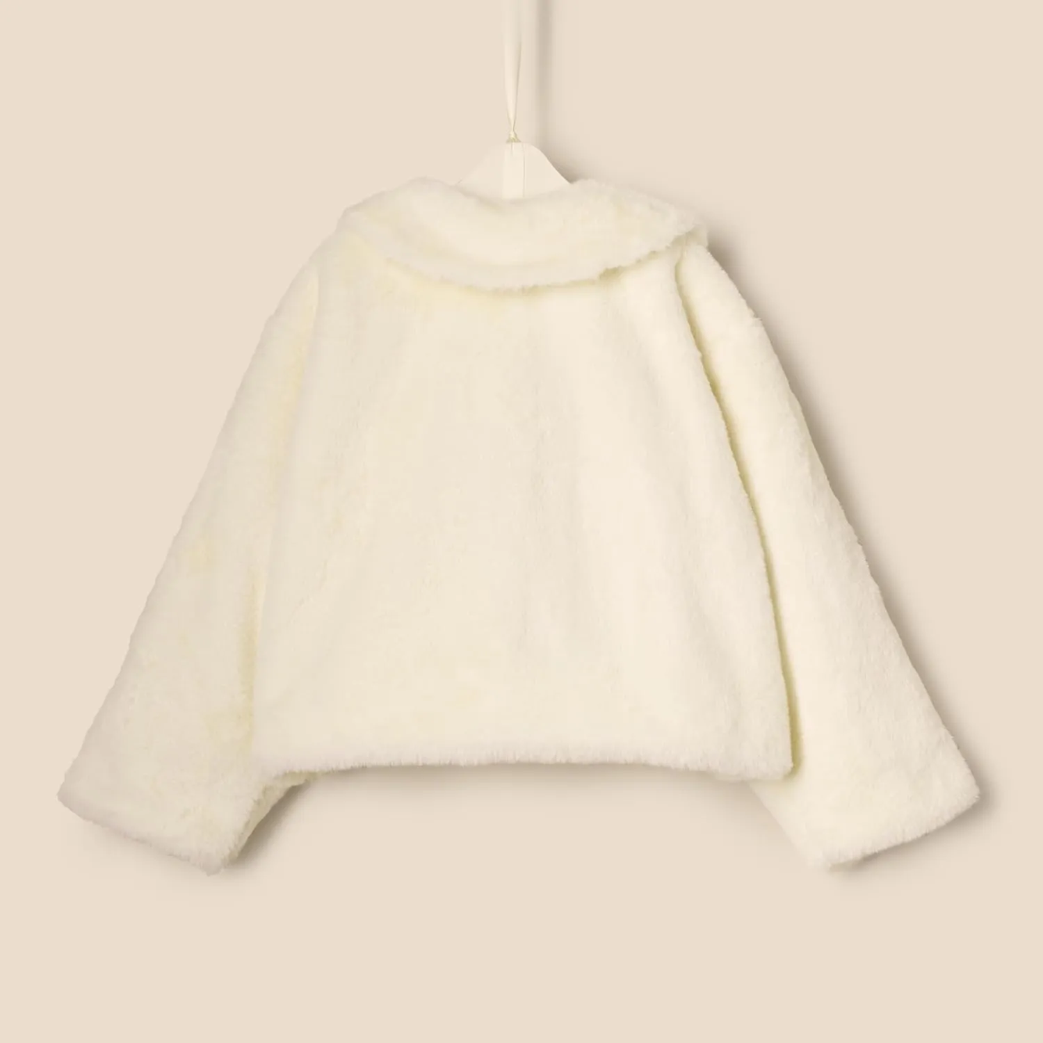 Amazon Essentials x Sofia Grainge Toddlers and Baby Girls' Faux Fur Jacket