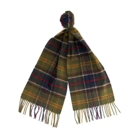 Barbour Merino Cashmere Tartan Scarf