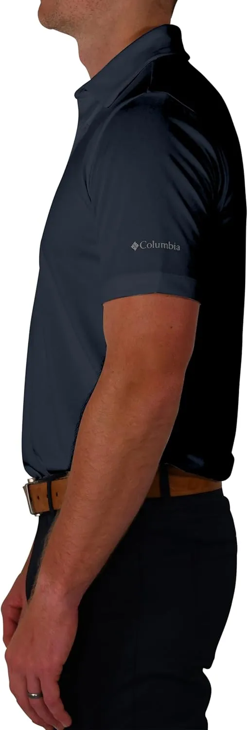Columbia Men's Golf Drive Polo Shirt Omni Wick Performance Breathable Short Sleeve