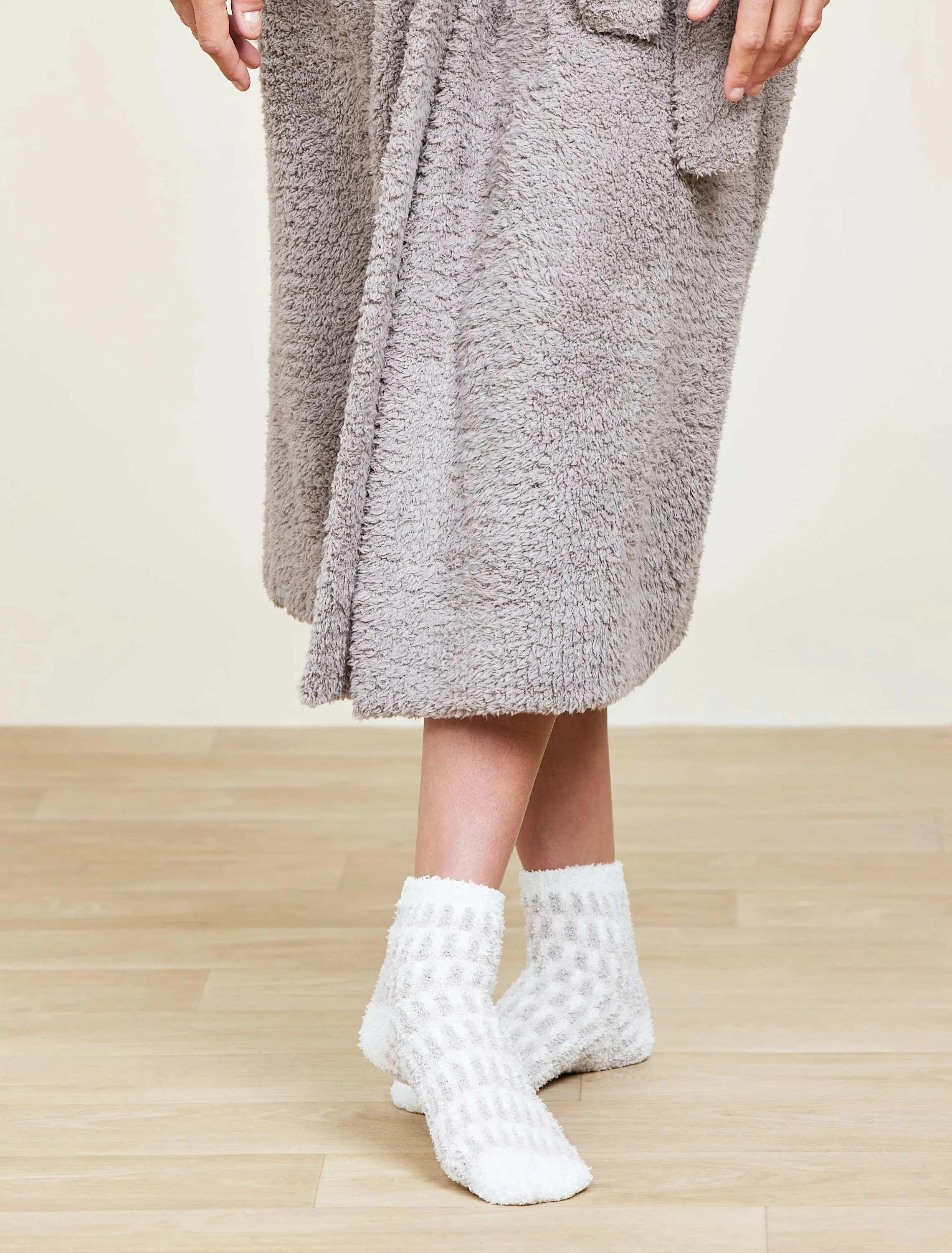 CozyChic® Stripe Geo Tennis Socks