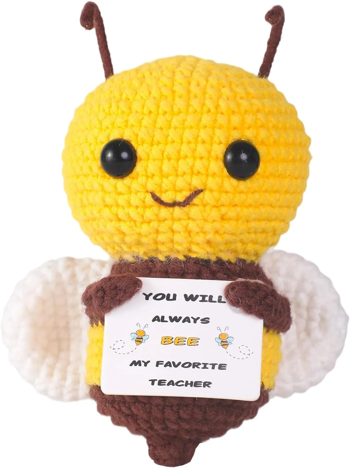 Crochet Bee Handmade Teacher Appreciation Gift  You Will Always Bee My Favorite Teacher