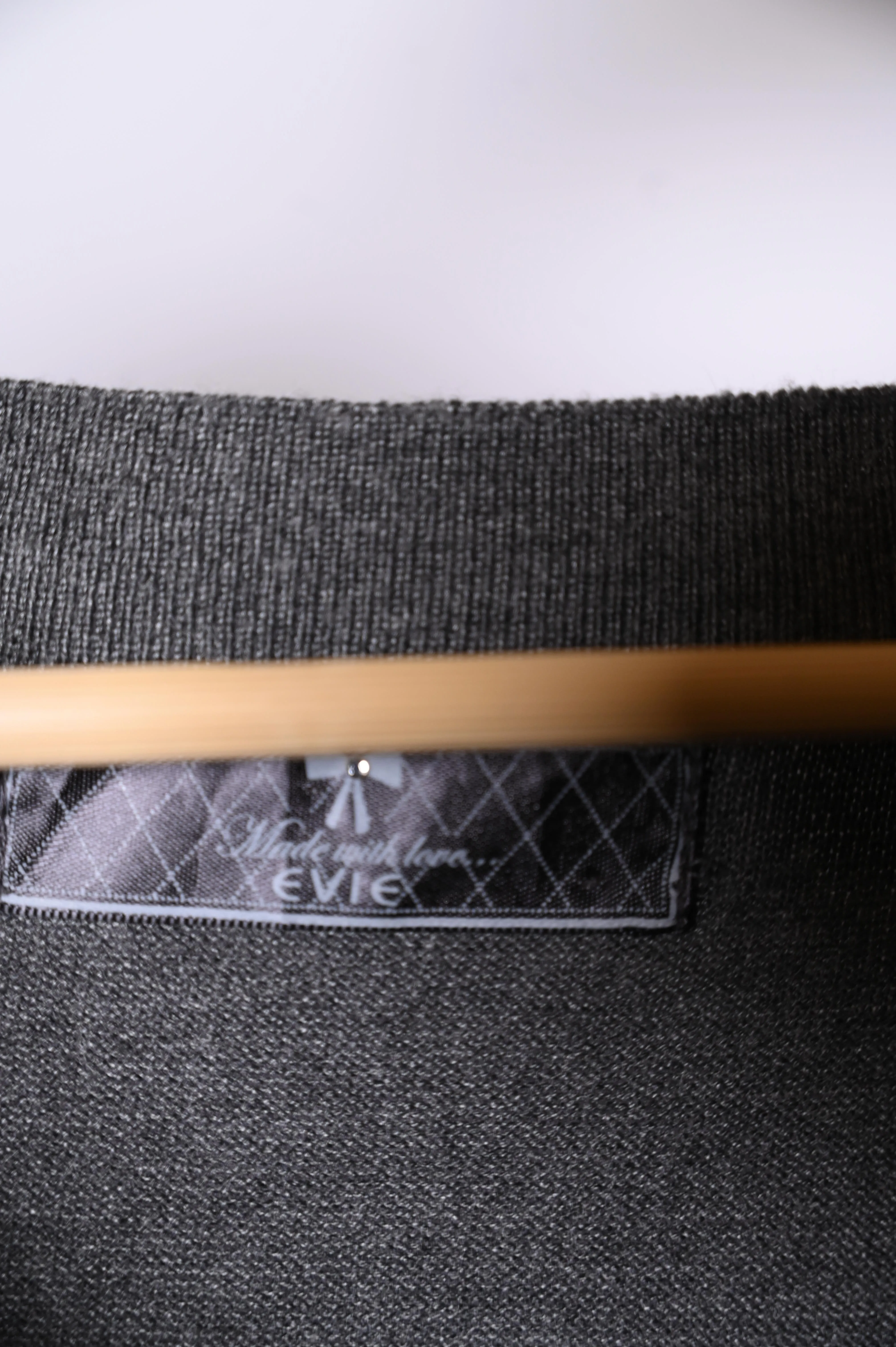 Evie Grey Winter Blouse (Small)