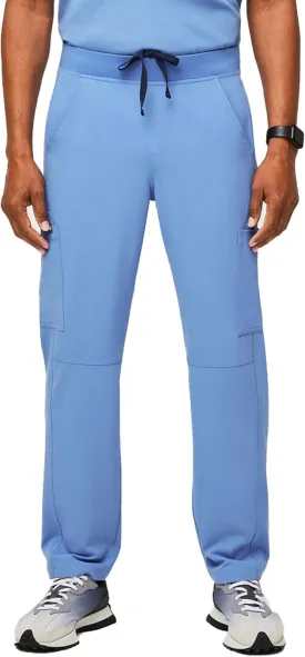 FIGS Axim Cargo Scrub Pants for Men  Classic Fit, Straight Leg, 7 Pockets, 4-Way Stretch, Anti-Wrinkle Mens Scrub Pants