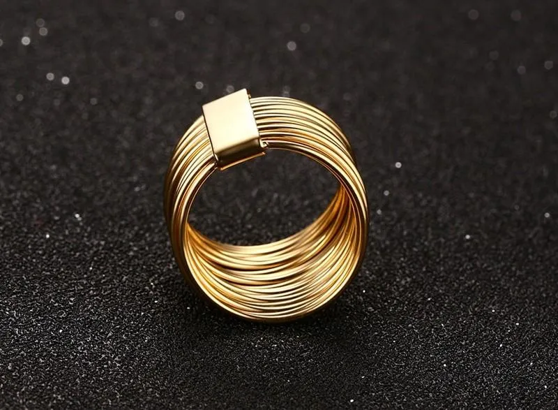 Hallucinating Olympic Gold Ring