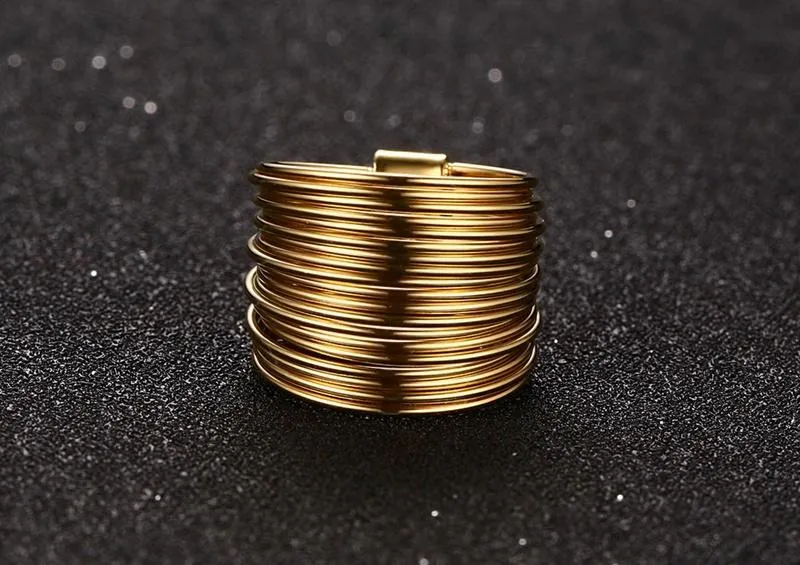 Hallucinating Olympic Gold Ring