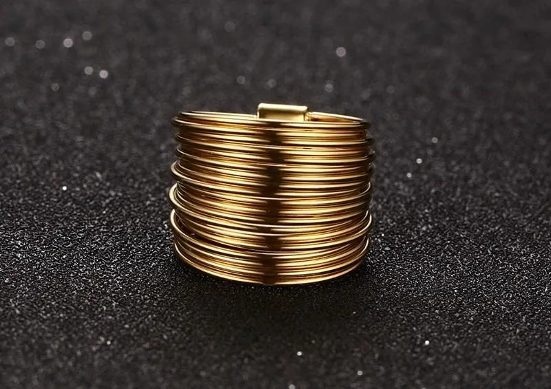 Hallucinating Olympic Gold Ring