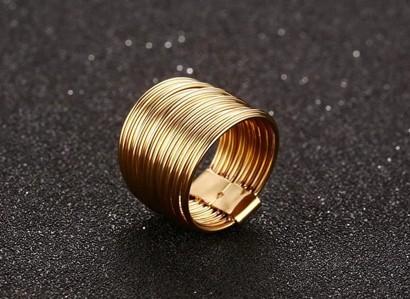 Hallucinating Olympic Gold Ring