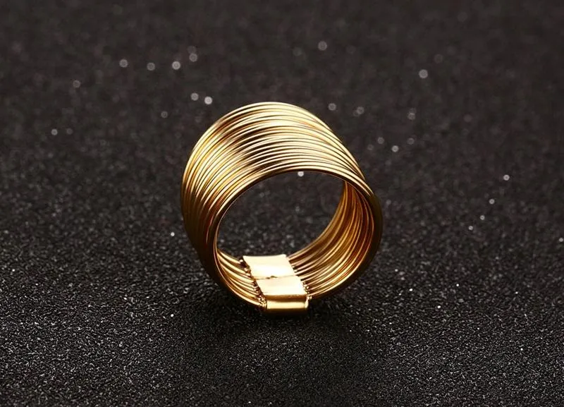 Hallucinating Olympic Gold Ring