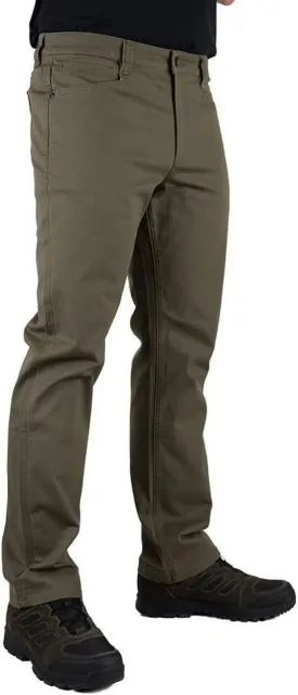 LAPG Men's Terrain Flex Straight Fit Pant, Tactical Stretch Pants for Men, Durable 9 Pocket Covert Casual EDC Pant