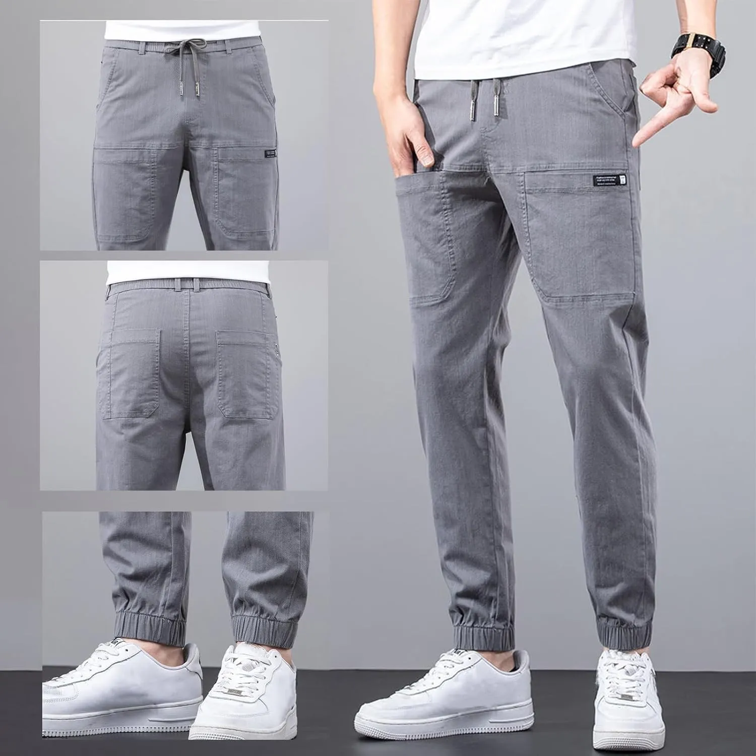 MultiPants - High Stretch Multi-Pocket Durable Cargo Pants, Mencomfy Cargo Pants, Move with Ease
