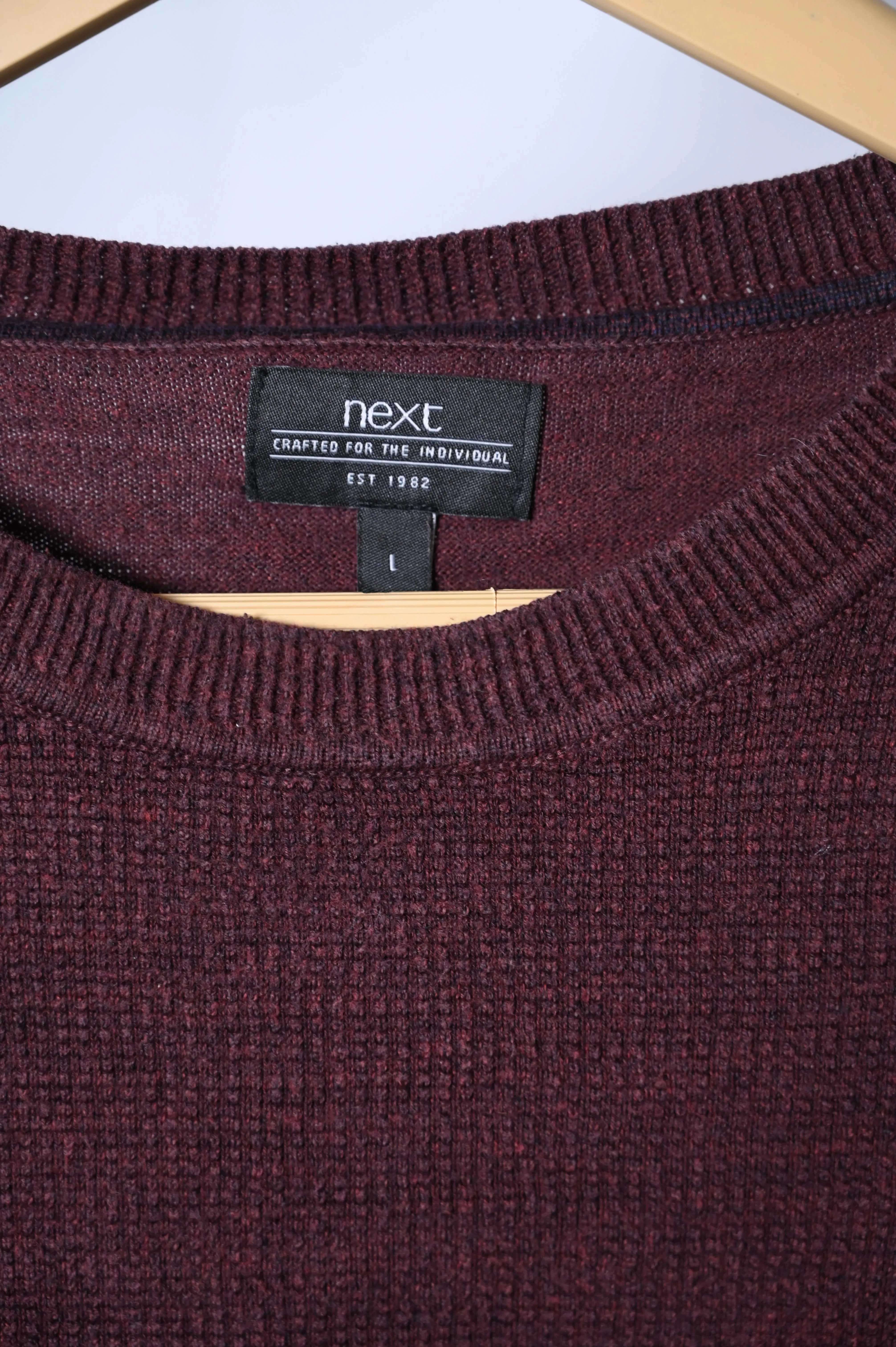 Next Maroon Winter Sweatshirt