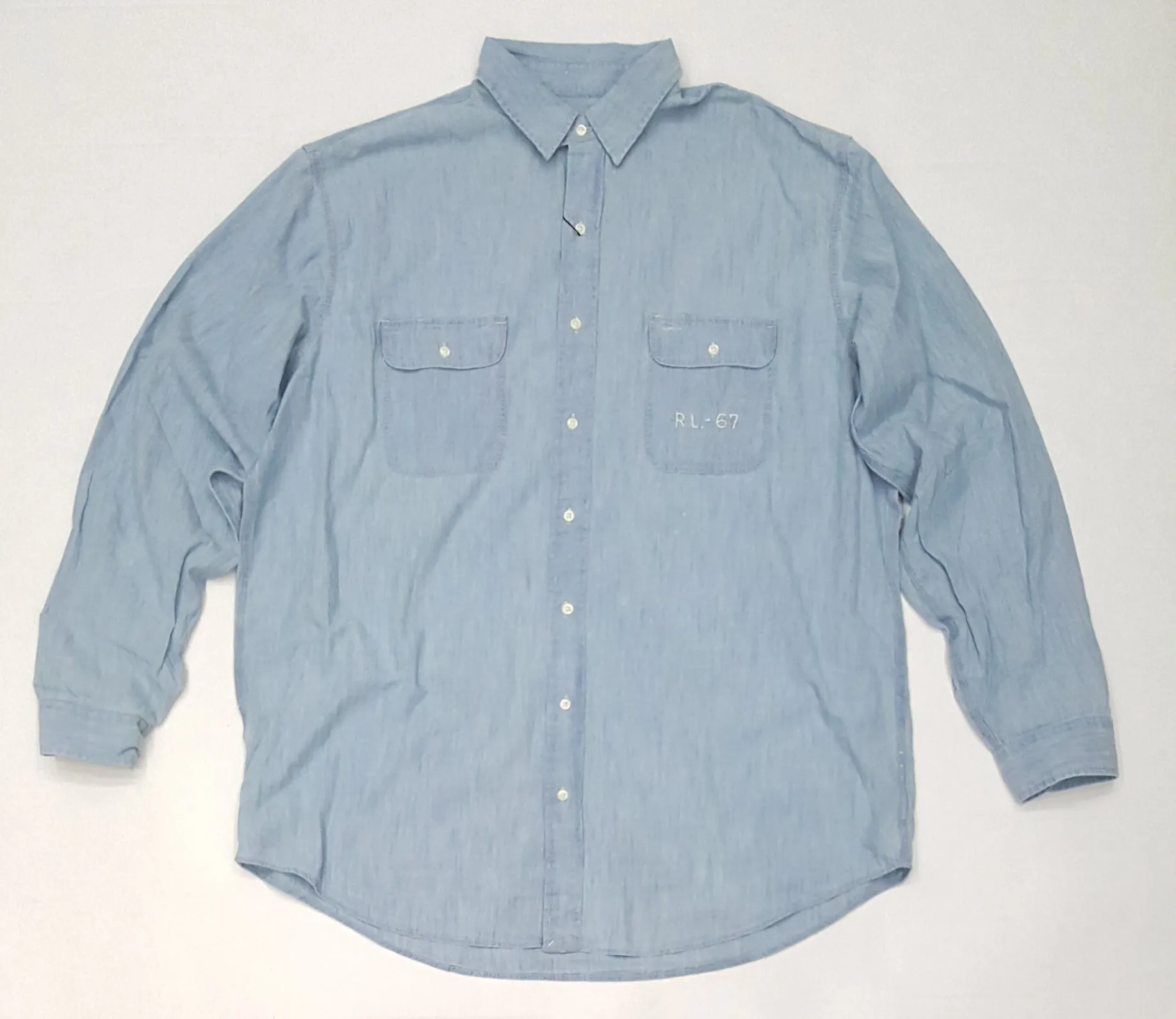 Nwt Polo Ralph Lauren Big & Tall RL Quality Goods L/S Button Down