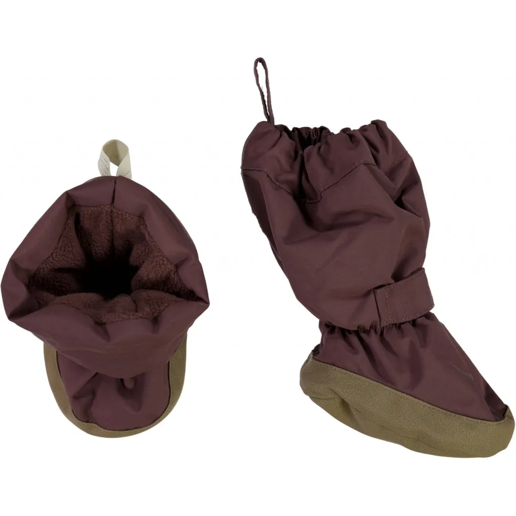 Outerwear Booties Tech - eggplant