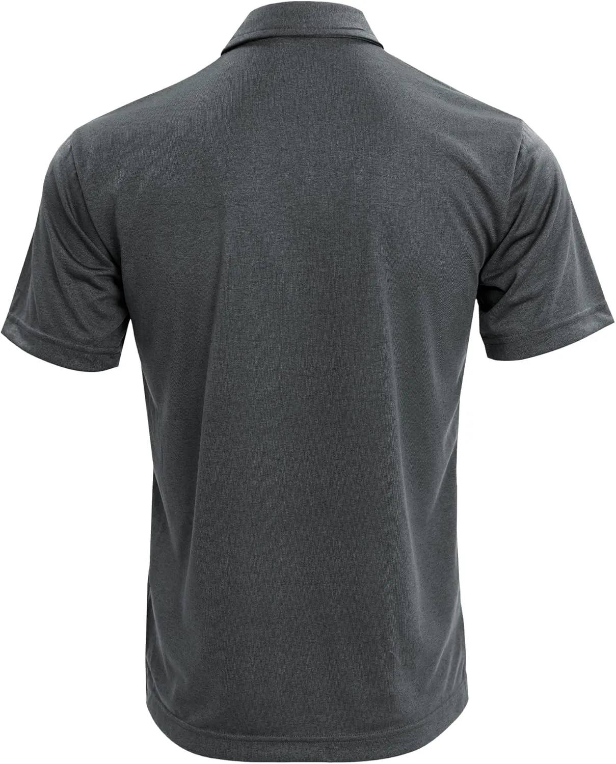 Recover Men's Recycled Polyester Polo Shirt  Moisture-Wicking, Lightweight & Breathable, Athletic Fit