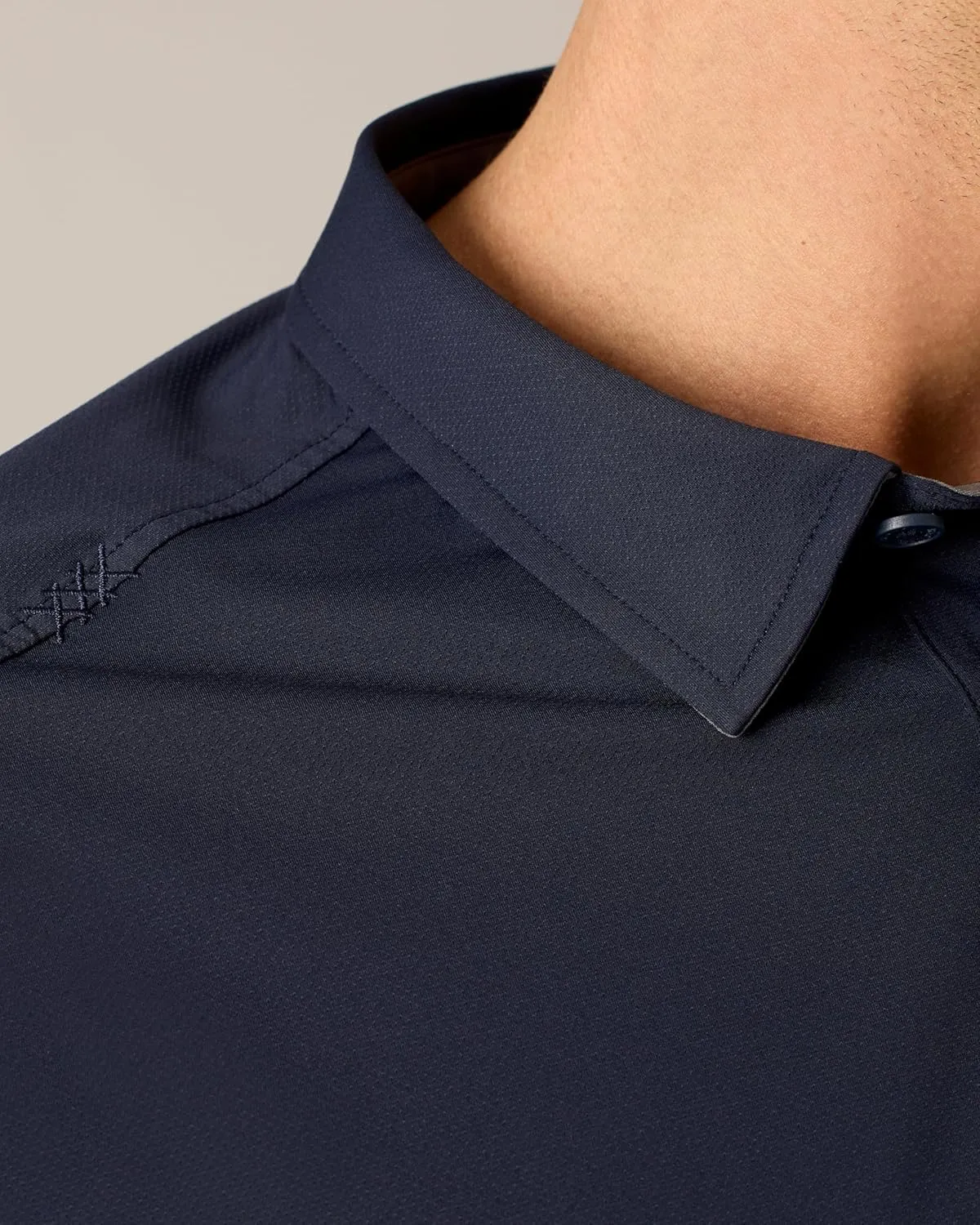 Rhone Commuter Mens Polo Shirts, Iron Free, Moisture Wicking Polo Shirts for Men, FlexKnit Stretch Fabric Mens Golf Shirts