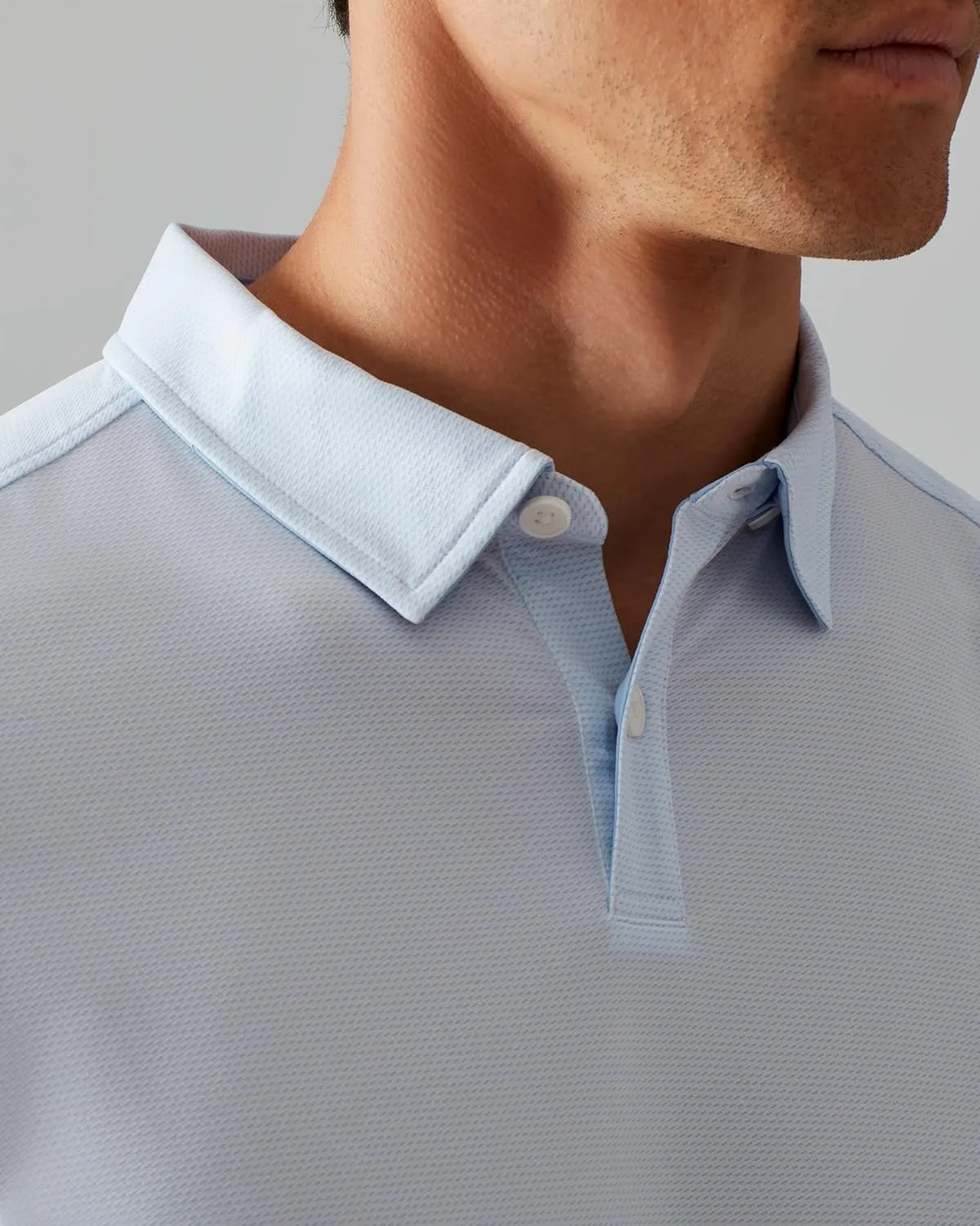 Rhone Commuter Mens Polo Shirts, Iron Free, Moisture Wicking Polo Shirts for Men, FlexKnit Stretch Fabric Mens Golf Shirts