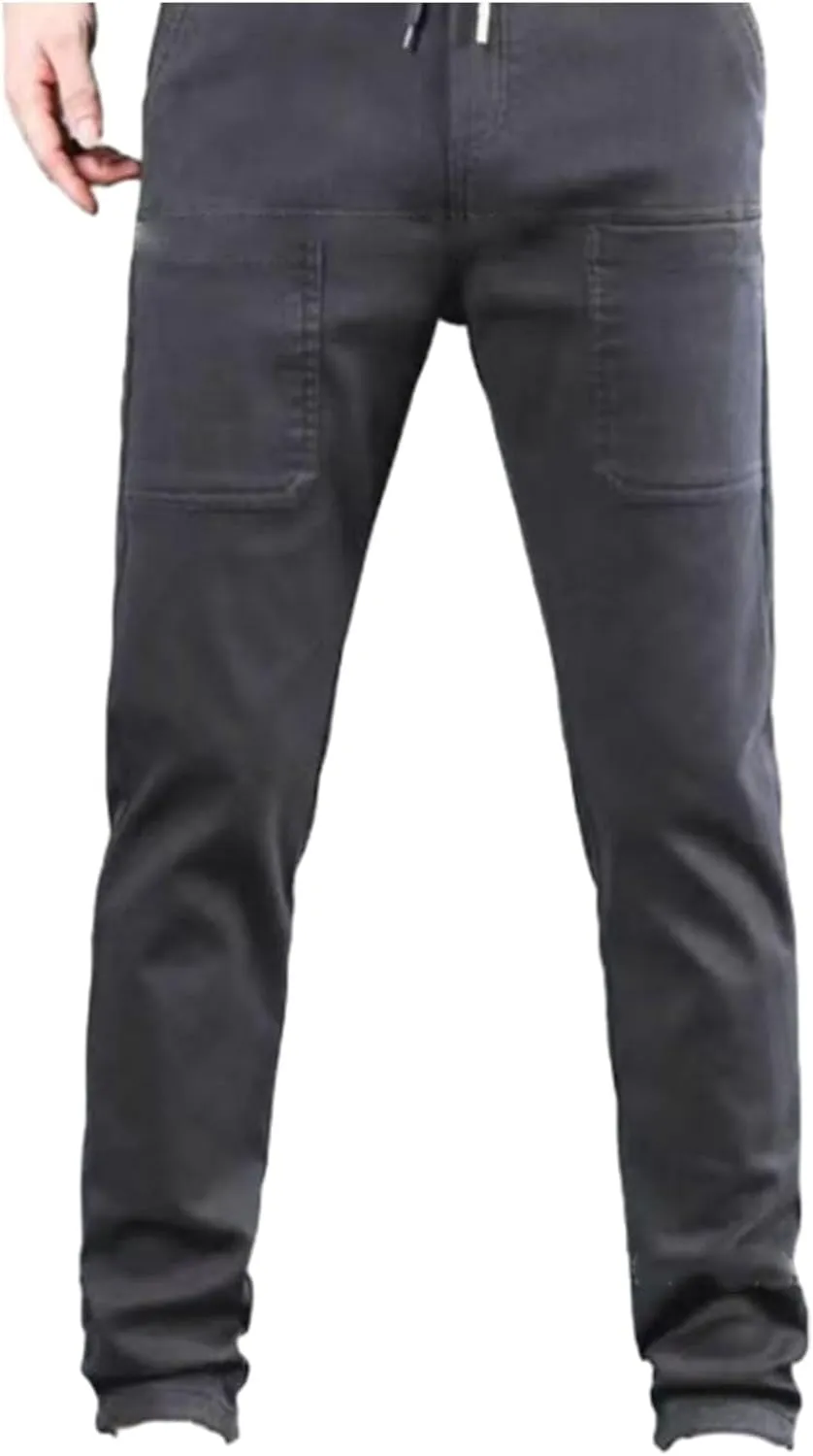 Sirmale Multipants - High Stretch Multi-Pocket Durable Cargo Pants, Loose Fit Men's Work Pants