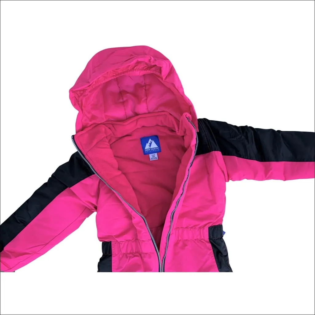 Snow Country Outerwear Little Girls 1 Pc Winter Snowsuit Coveralls S-L 4-7