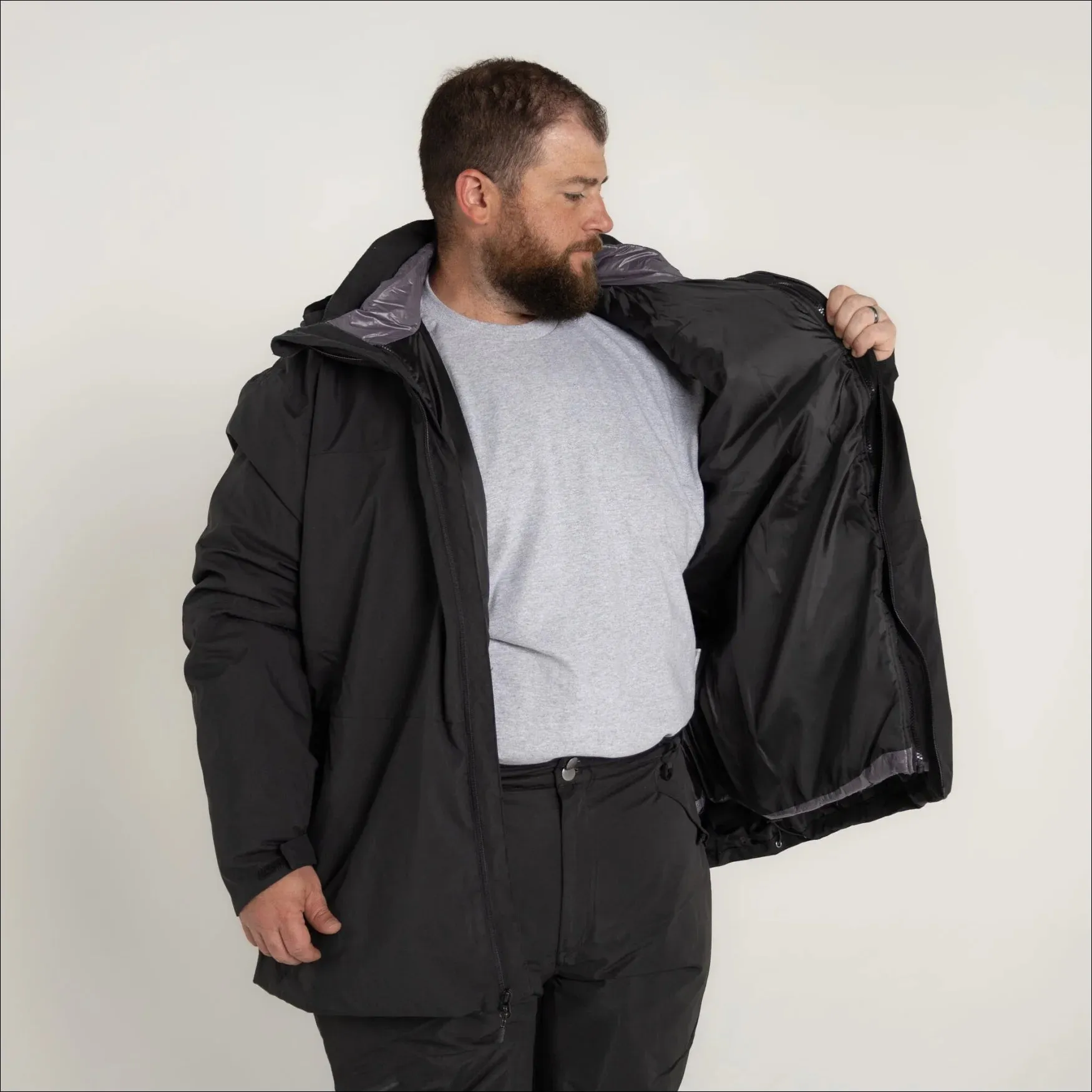 Snow Country Outerwear Men’s Big 2X-7X 3in1 Winter Ski Snow Jacket Coat Altitude II