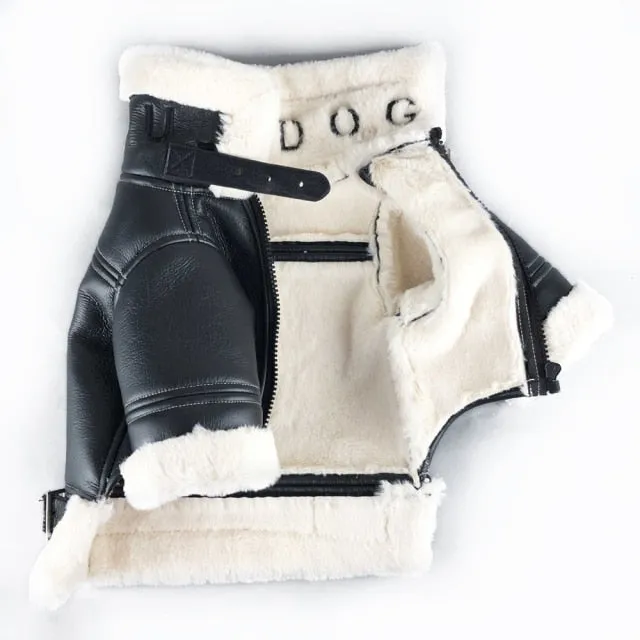 Trendy Faux Fur Coat For Puppies