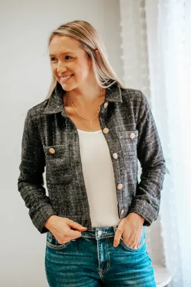 Tweed Cropped Jacket