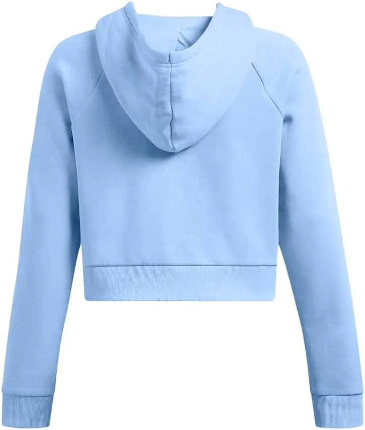 Under Armour Women's Rival Fleece Cropped Full Zip