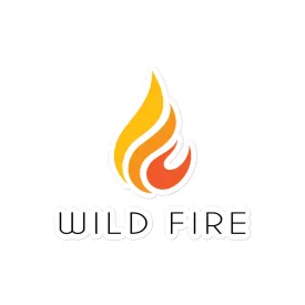 Wild Fire Sticker - Design 2